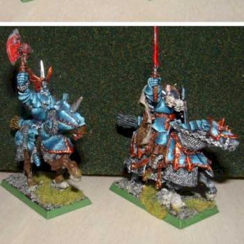 4 caos tzeentch knights by darkshnaider