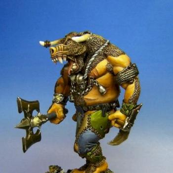 Giant Minotaur by Jamie