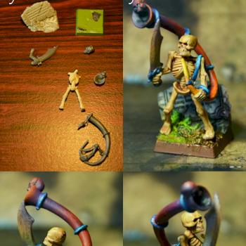 Skeleton Warrior Musician by Radoslaw Stuba