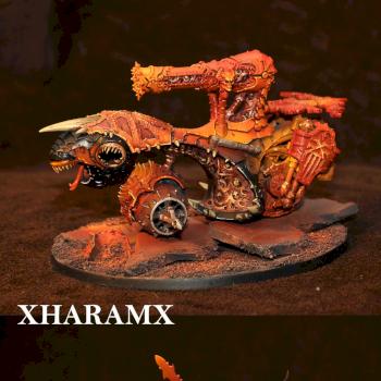 Skull Cannon of Khorne by xHaramx