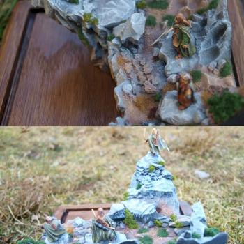 They're taking the hobbits to Isengard! Aragorn Legolas Gimli by DariuS