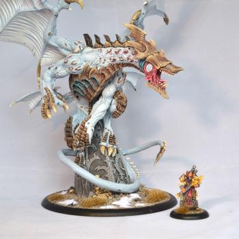 Legion of Everblight Archangel by Macheye