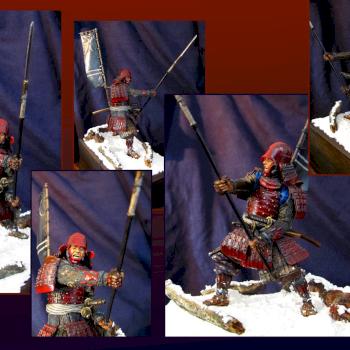 SAMURAI with yari by SPLUST