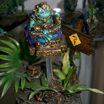 Lizardmen Slann Mage Pries by TruxCulex