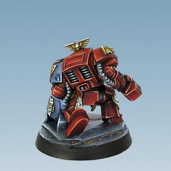 Space Hulk Terminator Brother Scipio by aurelio