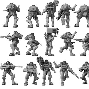 Incursion Drop Trooper sqad by Francesco_Pizzo
