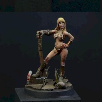 Marina, the barbarian girl by jarhead