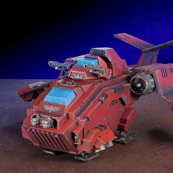 Stormraven Gunship by XenoBrush