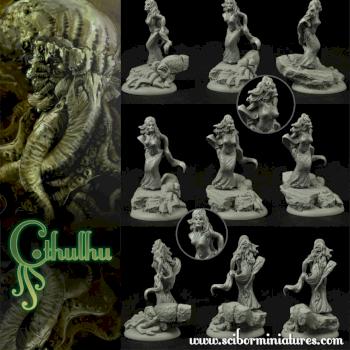 Cthulhu cultist by Scibor
