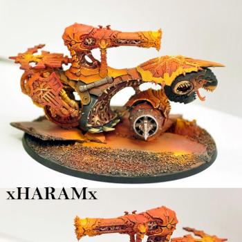 Skull Cannon of Khorne by xHaramx