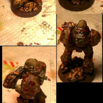 WIP Plague Marine by Nurglelite