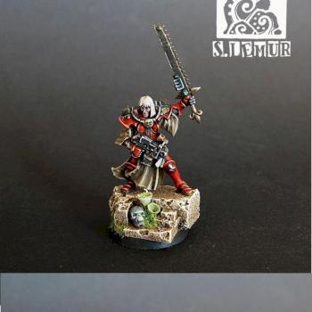 Sister Superior with Chainsword by siny lemur