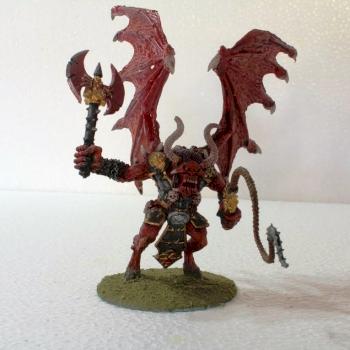 Khorne Blood Thirster by Vrykolakasbr