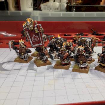 Dwarf Miners by AZTorigirl
