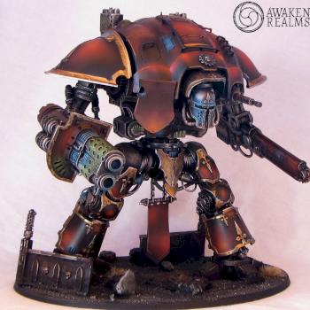 Imperial Knight titan by Niordd