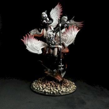 Valkyrie Sisters (painted 2022) by Kilted Brush
