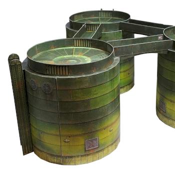 Battlefield Scenics Silo by m-p-constructions