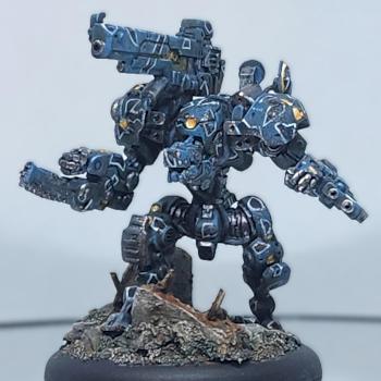 Dusk Wolf Warjack by Mousehammer