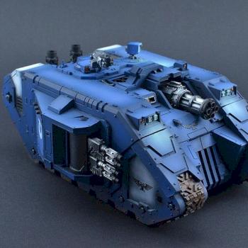 Achilles-Alpha Pattern Land Raide Ultramarines by propainted