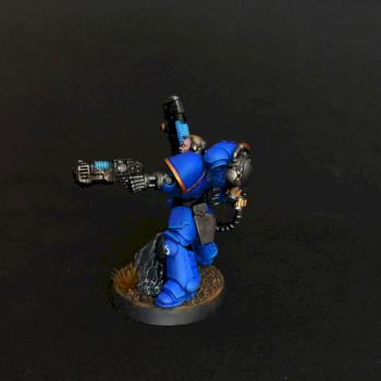 Primaris Hellblasters by Gachi_paints