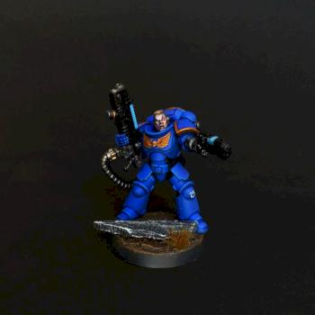 Primaris Hellblasters by Gachi_paints