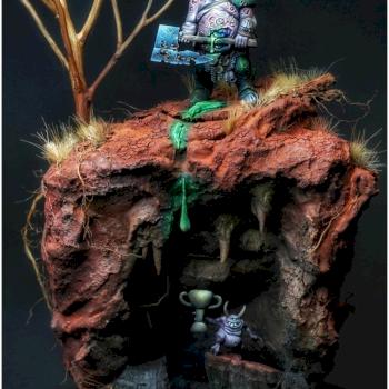 Lord of plagues (Catch the blob ) by SteamPaintStudio