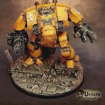 Imperial Fist Dreadnought by Ukrath
