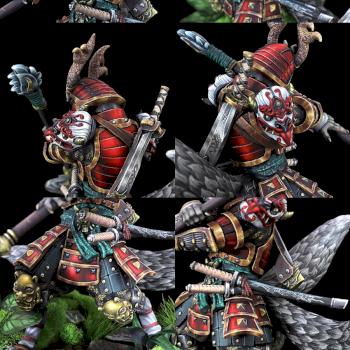Ishiro, hatamoto kitsune from Legendarion MC by castlebrush