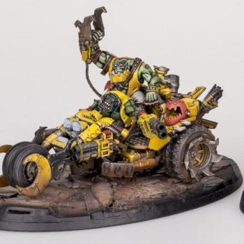 Rukkatruk Squigbuggy and Deffkilla Wartrike, Ork Buggies by Slimak