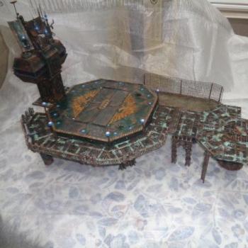 skyshield & control tower with led's and walkway by thecat