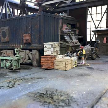 Junktown Hangar in Settlement Mode I by Clanmac