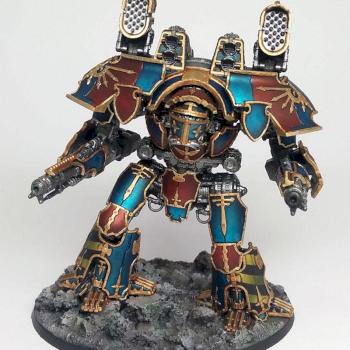 Adeptus Titanicus Warlord Titan by Jambot
