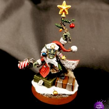 Da Red Gobbo by Lucky Monster Painting