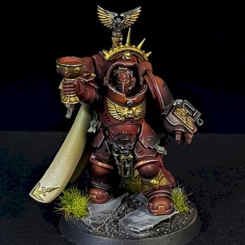 Blood Angels Primaris Captain in Gravis Armour by George1