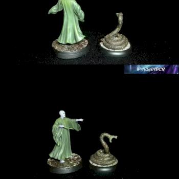Voldemort & Nagini, Harry Potter by WaylanderPaint