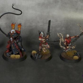 Sisters of Battle Repentia Squad, Order of Bloody Rose by Lucky Monster Painting
