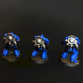 Primaris Hellblasters by Gachi_paints