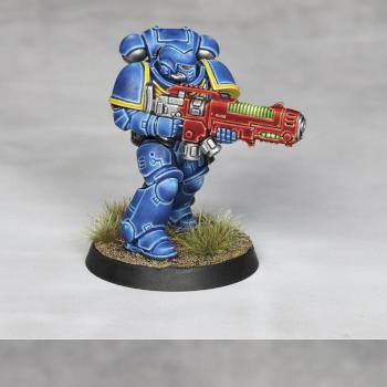 Ultramarines Hellblaster by El Guardian