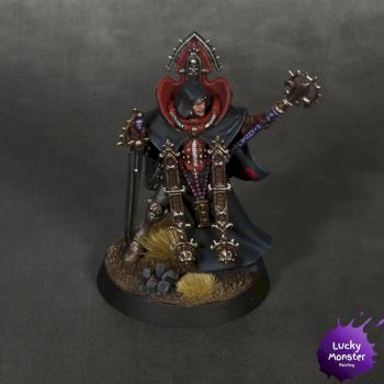 Sisters of Battle Canoness, Order of Bloody Rose by Lucky Monster Painting