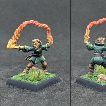 Corim the Kestrel, Gnome Wizard by CocoRohan