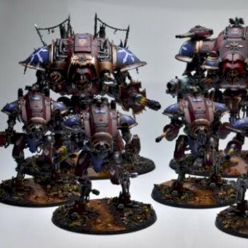 Chaos Knights Army by JakobMiniatures