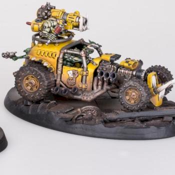 BoomBlasta and Shokjump Dragsta, Ork Buggies by Slimak