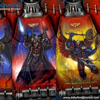 Drop Pod Freehands by DEN of IMAGINATION
