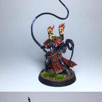 Warhammer 40k. Battle Sister. Repentia Superior by svarogminiatures