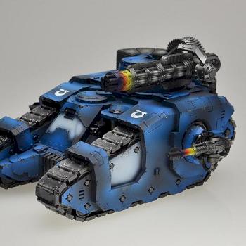 Sicaran Punisher Assault Tank Ultramarines by propainted
