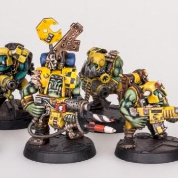 Ork Shoota Boyz of Bad Moon Klan by Slimak