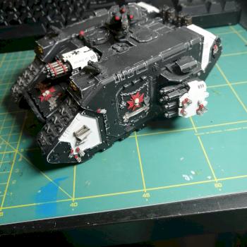 Black Templar Landraider Crusader by Priest_Caitlin