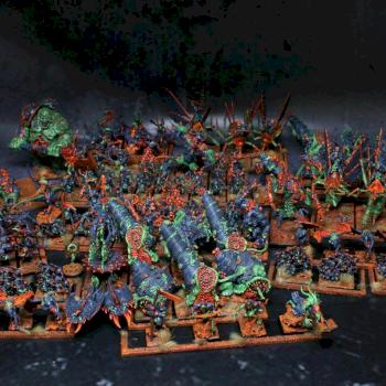 Nurgle Demons Army by Czopsquad