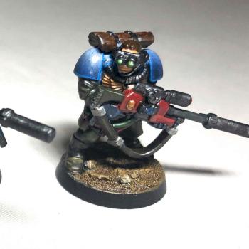 Space Marine Sniper Scout by Rooroo