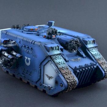 Land Raider Ultramarines by propainted